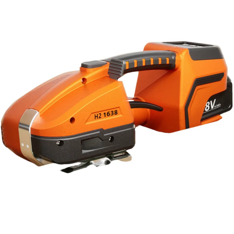ZC1- Reggiatrice elettrica portatile per l'imballaggio delle reggette in PP/PET, utilizzata per l'imballaggio nei cantieri