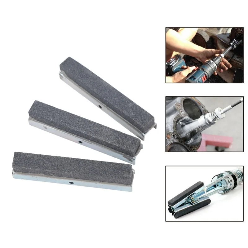 

3PCS Engine Cylinder Hone Stone Heavy Duty Sturdy Construction 3 Jaw Cylinder Honing Stones Tool 2 Inch