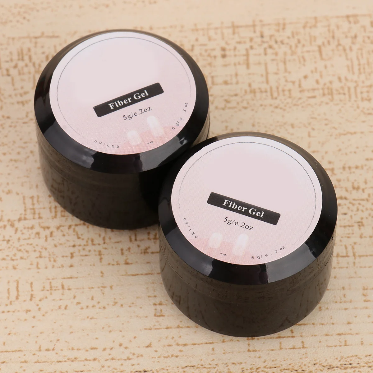 2 pezzi di gel in fibra per unghie estensione UV riparazione unghie rotte forte appiccicoso proteggere le unghie migliorano la velocità di recupero gel in fibra per unghie