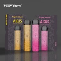 Vapor Storm Akus Pod Kit 0.8ohm 3.5ml Mesh Coil Tank Open System Vape 1000mah E Cigarette Vaporizer VS NANO VTHRU NORD FEELIN