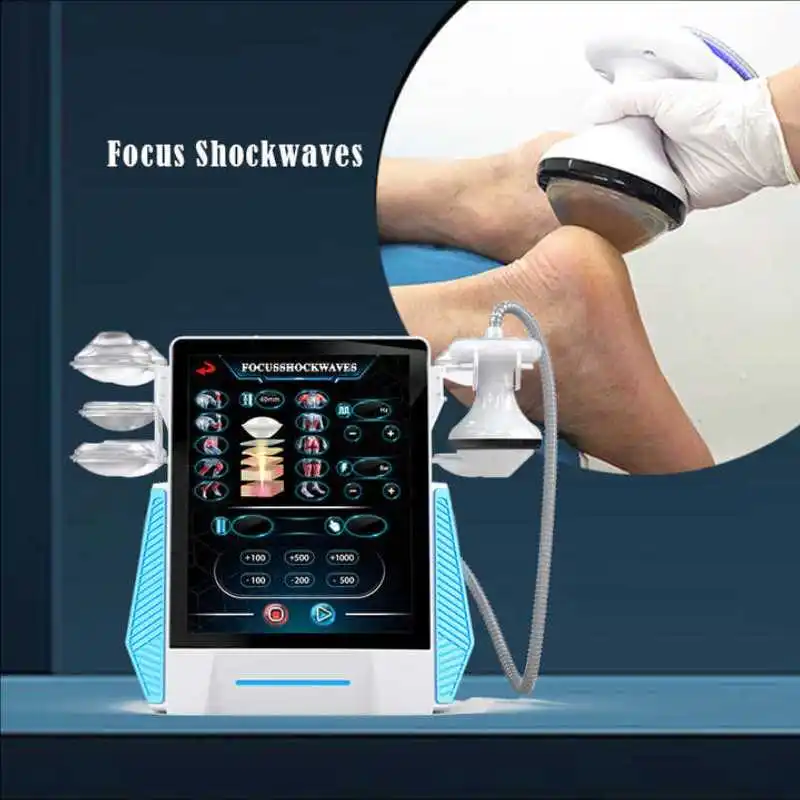 

2025 новейший профессиональный массажер для колена и спины, облегчение боли, фокус, ударная волна, электрическая физиотерапевтическая машина