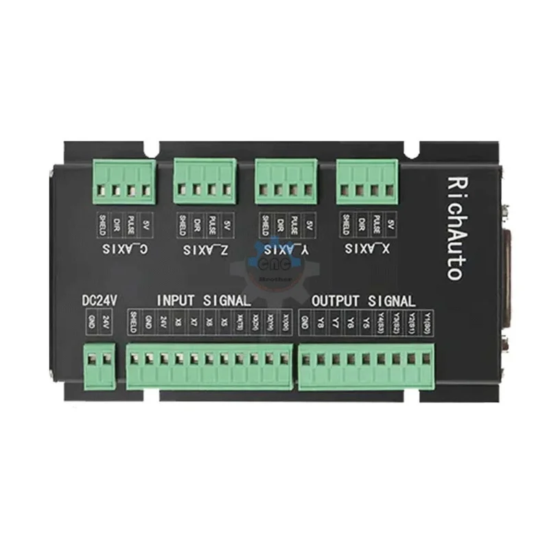 Genuine RichAuto DSP DSP A11 A12 A13 A14 A15 A16 A17 A18 connect board only 4 axis motion control system with English language