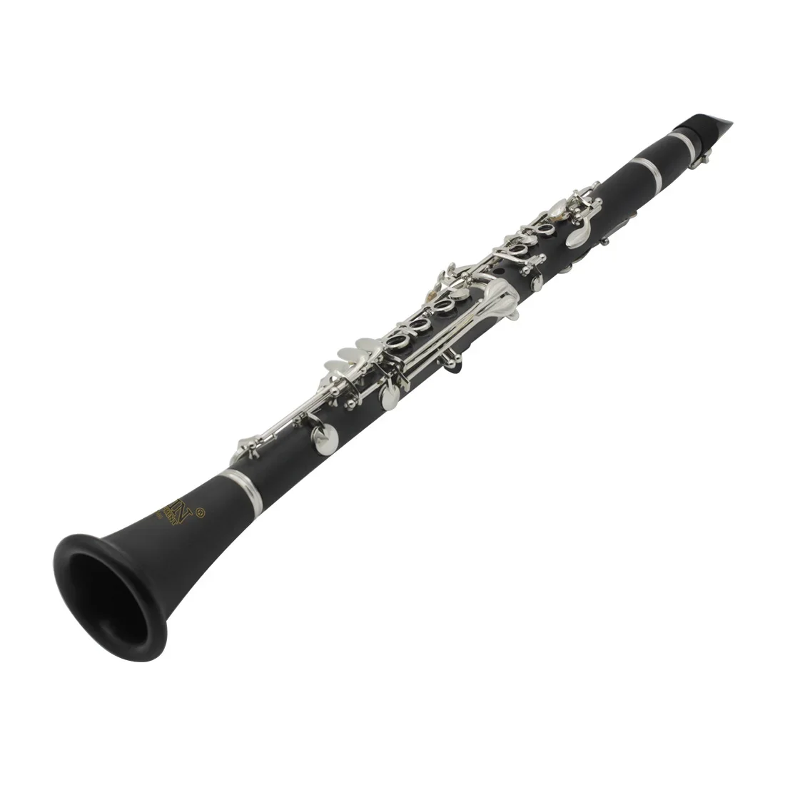 IRIN Bb Clarinet 17 Keys Bakelite Wooden Clarinette Black Grenadilla Professional Woodwind Instrument With Box Accessories Parts