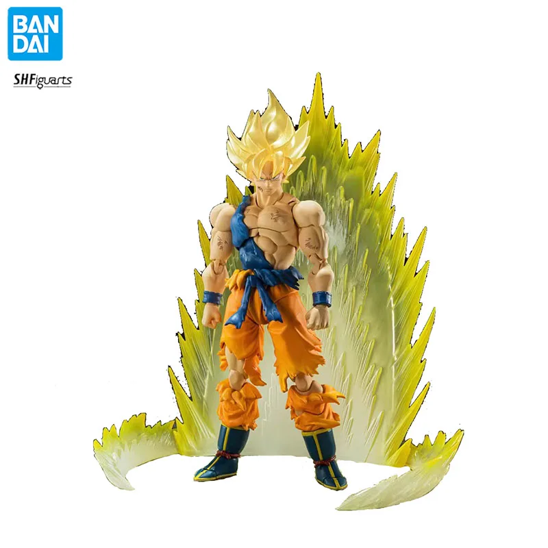 

In Stock Bandai SHF Dragon Ball Son Goku Genuine Anime Figure Model Doll Action Figures Collection Toys for Boys birthday Gifts