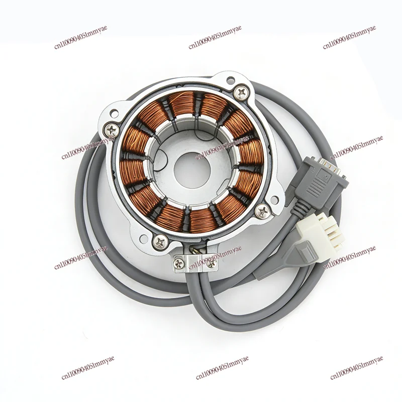 Direct drive motor coil four-wire edge locking machine double needle car stretch silent motor stator