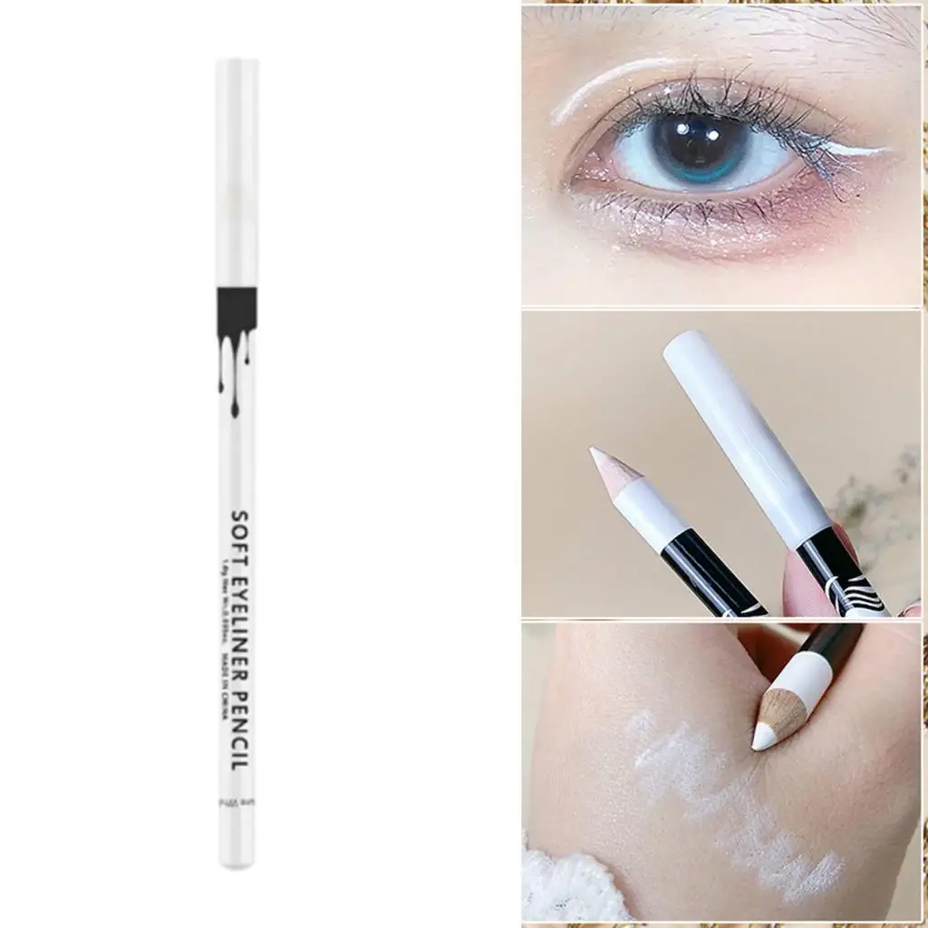 أداة مكياج بيضاء اللون سهلة الاستخدام ومضادة للتلطخ للفتيات والنساء