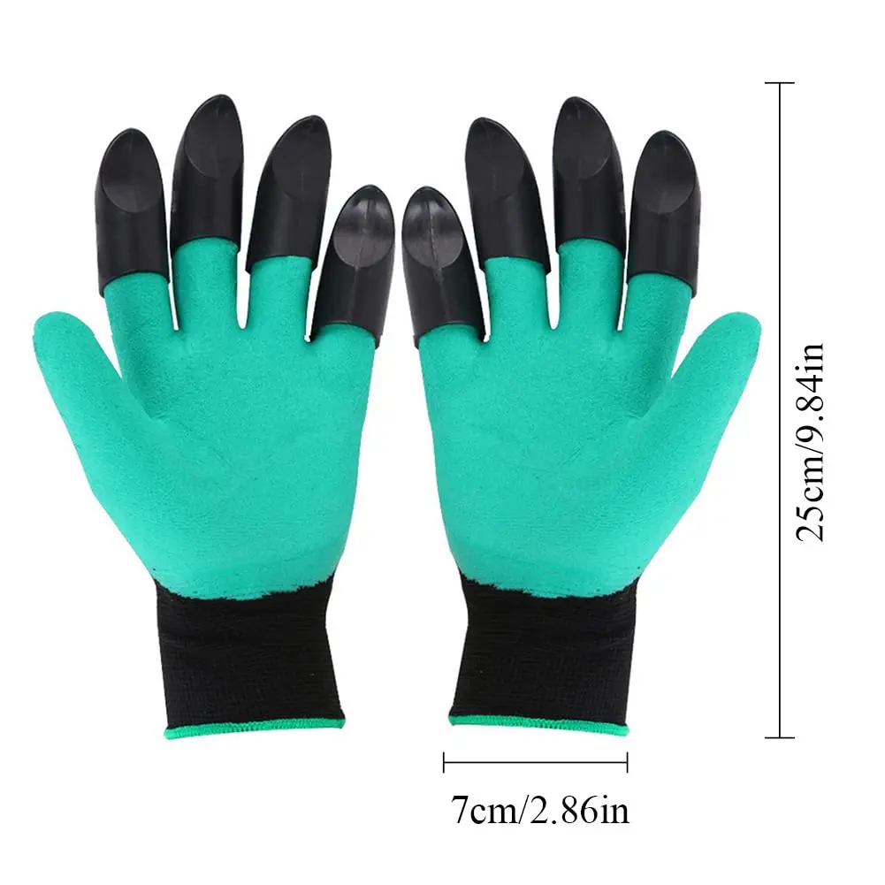 Multi-functional Claw Gardening Gloves - Easy Planting, Weeding, Seeding, and Safe Rose Pruning