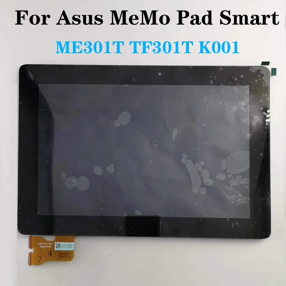 

AAA+ 10.1" For Asus MeMo Pad Smart ME301 ME301T K001 TF301T LCD Display Touch Screen Digitizer Assembly Glass 5280N VERSION