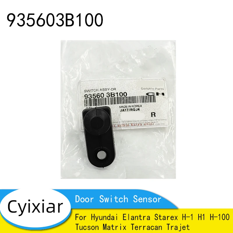 

For Hyundai Elantra Starex H-1 H1 H-100 Tucson Matrix Terracan Trajet Door Switch Sensor 935603B100 93560 3B100 93560-3B100