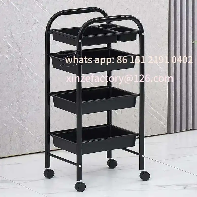 

Customizable Wózek Estetyka Toaletka Zakupy Fryzjer Elegancki Fryzjer Organizer Carrello Estetista Spa Meble Pomocnicze