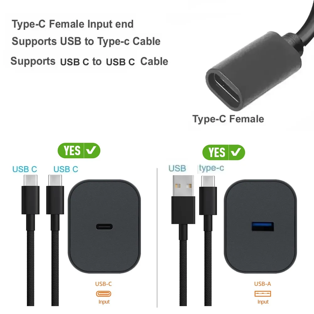 Immagine 7: Adattatore cavo di ricarica USB tipo C PER 3DS XL/3DS LL/Nuovo 3DS/3DS XL/3DS/Nuovo 2DS LL/2DS XL/2DS/DSi/DSi XL
