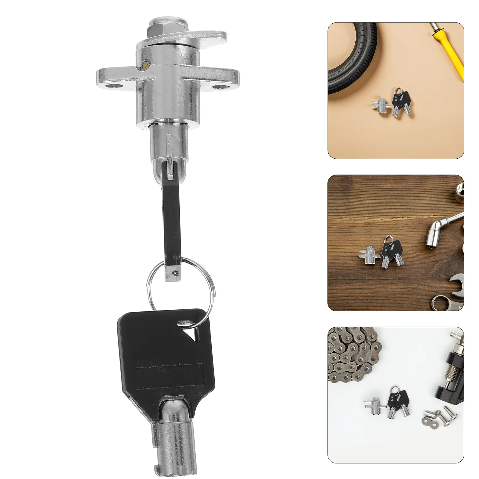 

Комплект замков для жестких мотоциклетных кофров с металлическими ключами, надежная замена, совместимость с моделями 1993-2013, идеальная посадка, с функцией блокировки