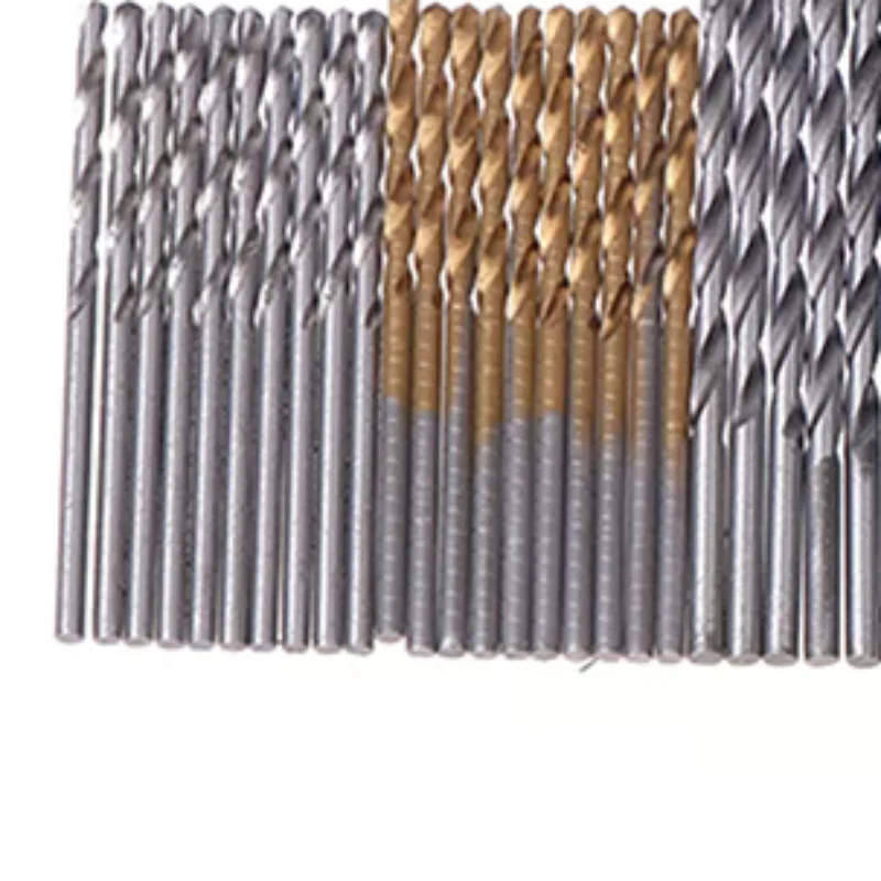 

60/120Pcs Drill Set - Suitable For Metal And Wood, 1-3.5mm High Carbon Steel, Round Shank Spiral Groove Design, Durable Woodwork
