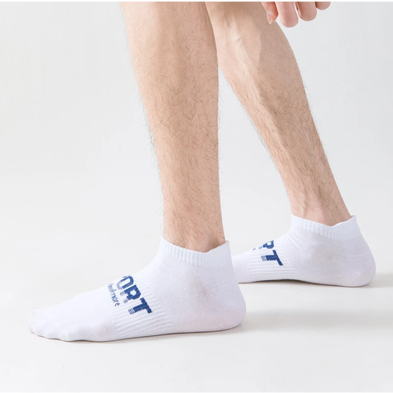 Chaussettes de course pour hommes, optique, absorbant l'usure, dépistolet ant, extérieur, randonnée, sports, chaussettes de rinçage, 5 paires