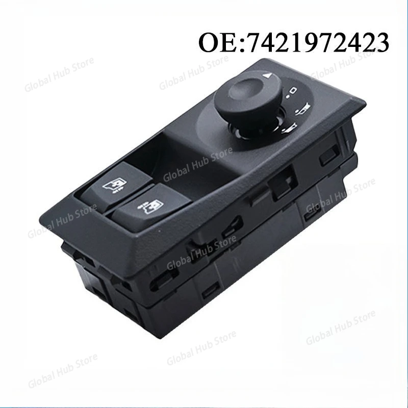 

7421972423 FOR Renault, Truck Glass Lifter Switch, Electric Window Button Control Switch