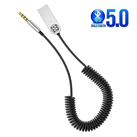 Aux Bluetooth Adapter Dongle Cable For Car Hands-free 3.5mm Jack Aux Bluetooth 5.0 4.2 4.0 Receiver Speaker Audio Music Receiver