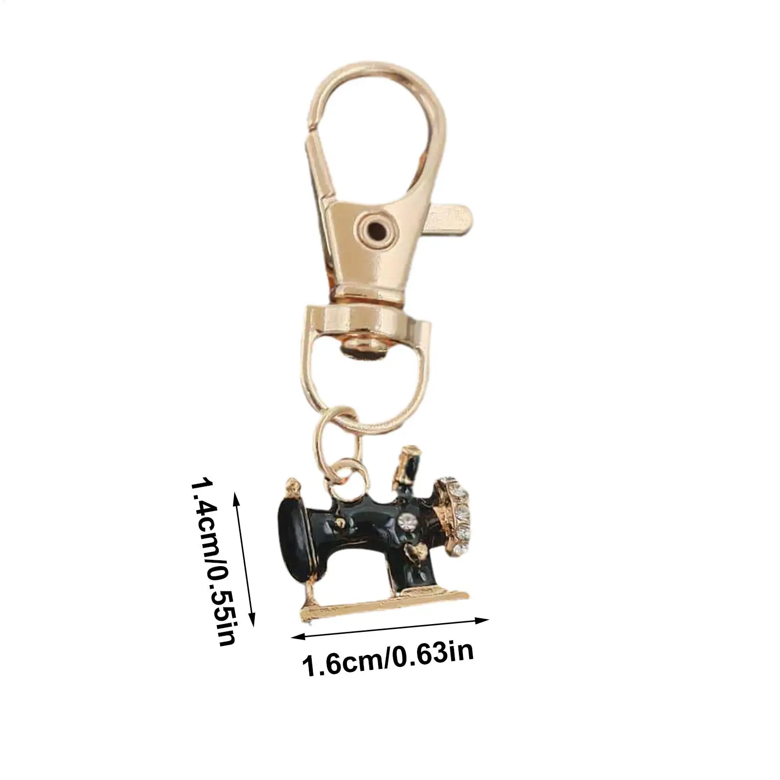 Naaimachine charme naaimachine charme voor tas 4-delige mode sleutelhangers hanger trendy rugzak accessoires voor jeugdvrouwen
