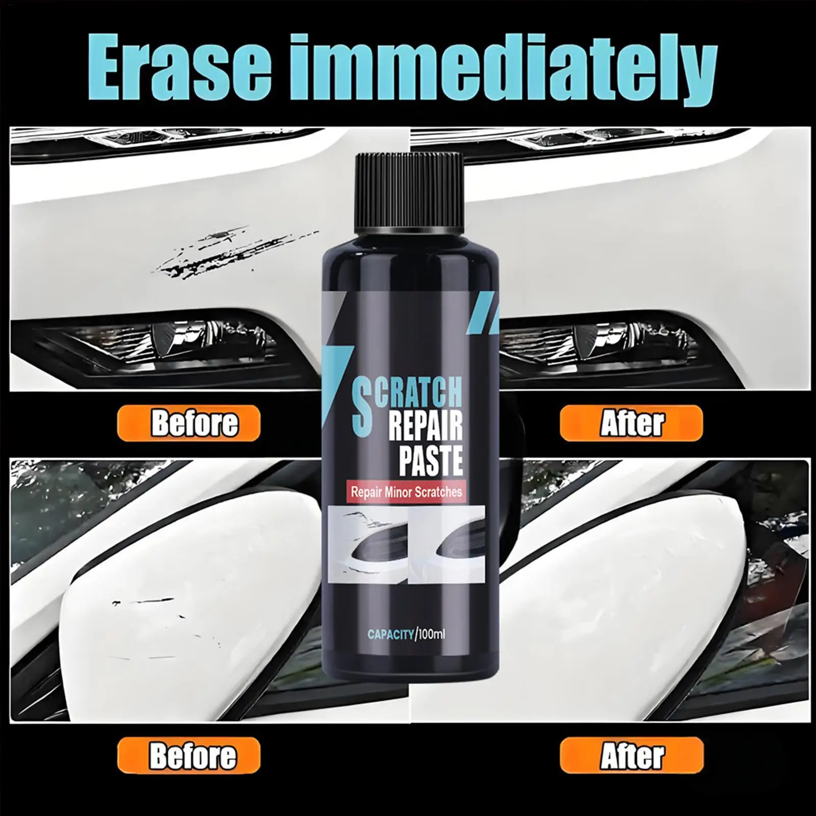 

Ремонт царапин для автомобилей, польский восстановитель, составное покрытие, безопасное обновление, воск для ремонта царапин автомобиля, внедорожник, автофургон, седан, автомобиль