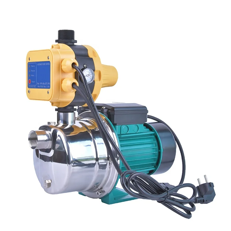 

220V 50Hz 250W Automatic Stainless Steel Pump Jet Pump Water Pump For Clean Water