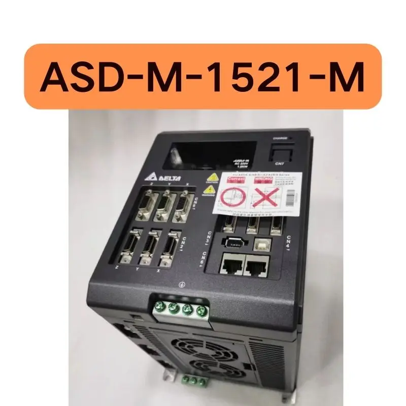 

Used ASD-M-1521-M three-axis driver 1.5KW tested OK, function intact