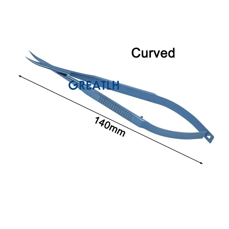 Titanium Alloy Westcott Tenotomy Scissor Tissue Scissors Ophthalmic Scissors Eyelid Tools Ophthalmic Instrument