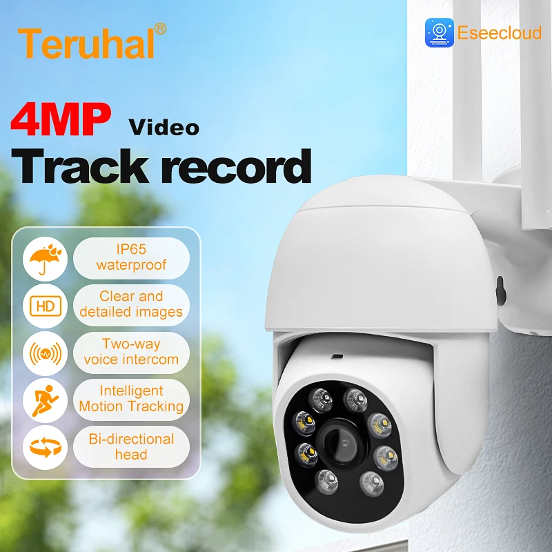 

Hd indoor and outdoor surveillance camera type-c interface for intelligent motion tracking IP65 waterproof two-way voice calls