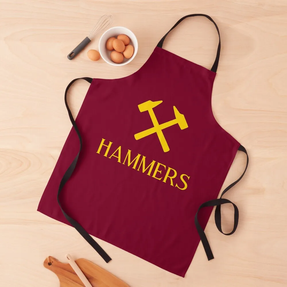 

Hammers Yellow Apron Kitchen Chef kitchen clothes Hairdressing Hairdresser Accessories Apron