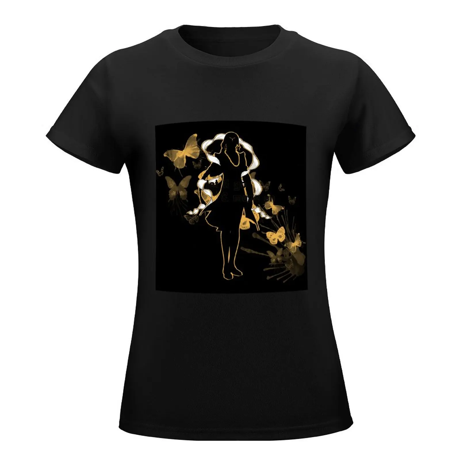 Nahyuta Sahdmadhi - Let it Go & Move On T-Shirt cute clothes cute tops Blouse t-shirt dress for Women sexy