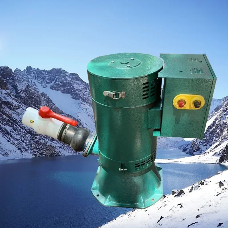 5000W 10000W 220V 230V 380V Hydraulic Turbine Generator Water Electromagnet Full Copper Oblique Strike Type Stable Pressure