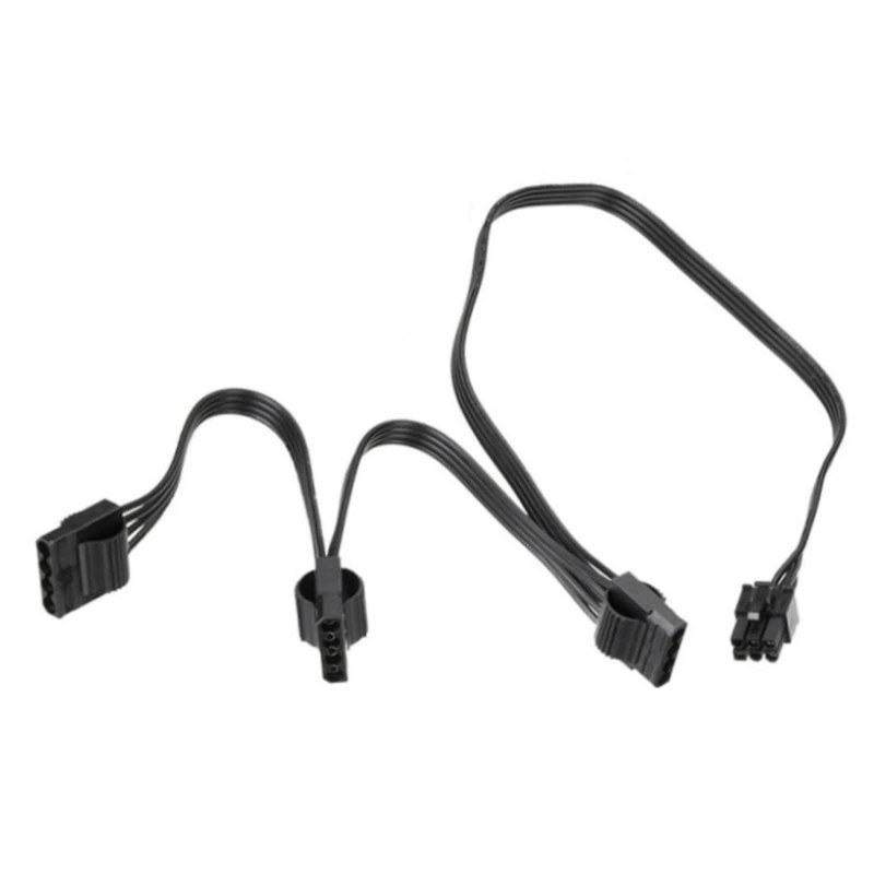 Оригинальный Seasonic 3 Port Molex IDE 4Pin прямой периферийный модульный силовой кабель для Seasonic PRIME 1000 Вт 850 Вт 750 Вт 650 Вт Титан