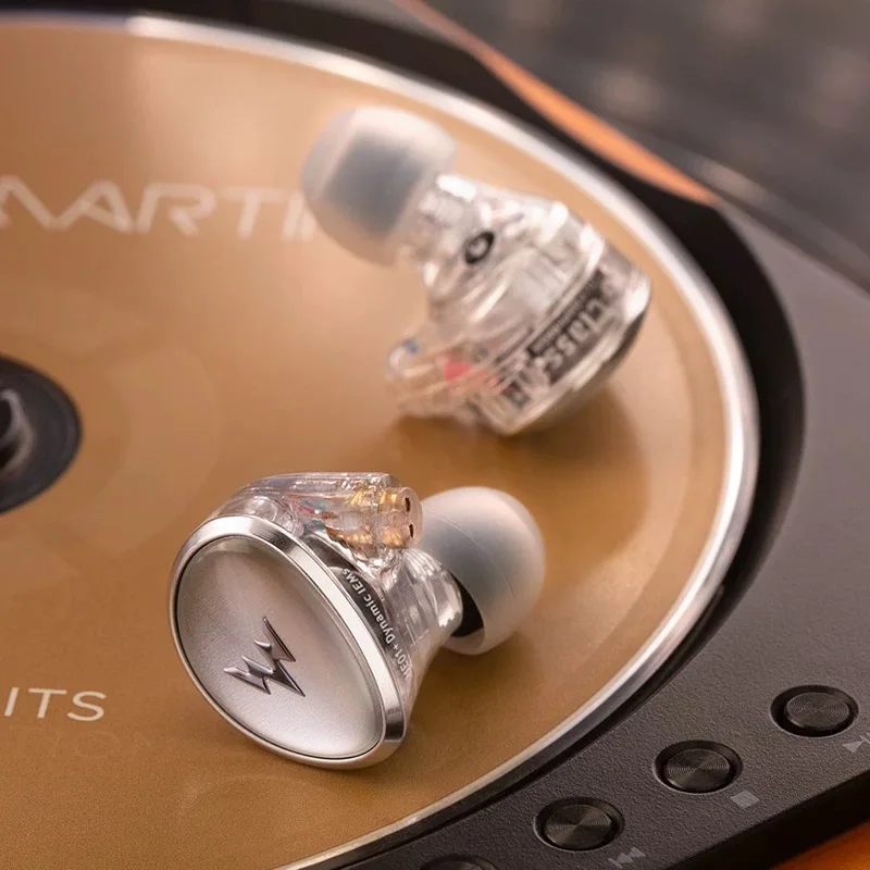 Whizzer HE01 + Hi-Res Audio Kylin IEM 10.2mm DLC محرك الحجاب الحاجز الديناميكي سماعات أذن سلكية HDSS تكنولوجيا HiFi داخل الأذن سماعة