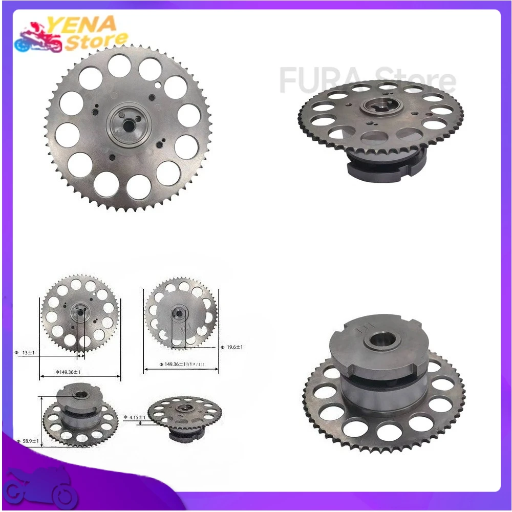 

Applicable to Buick Chevrolet 3.7L V6 Engine Camshaft Phaser Timing Gear Cam Position Actuator 12589782 for GM LS Series