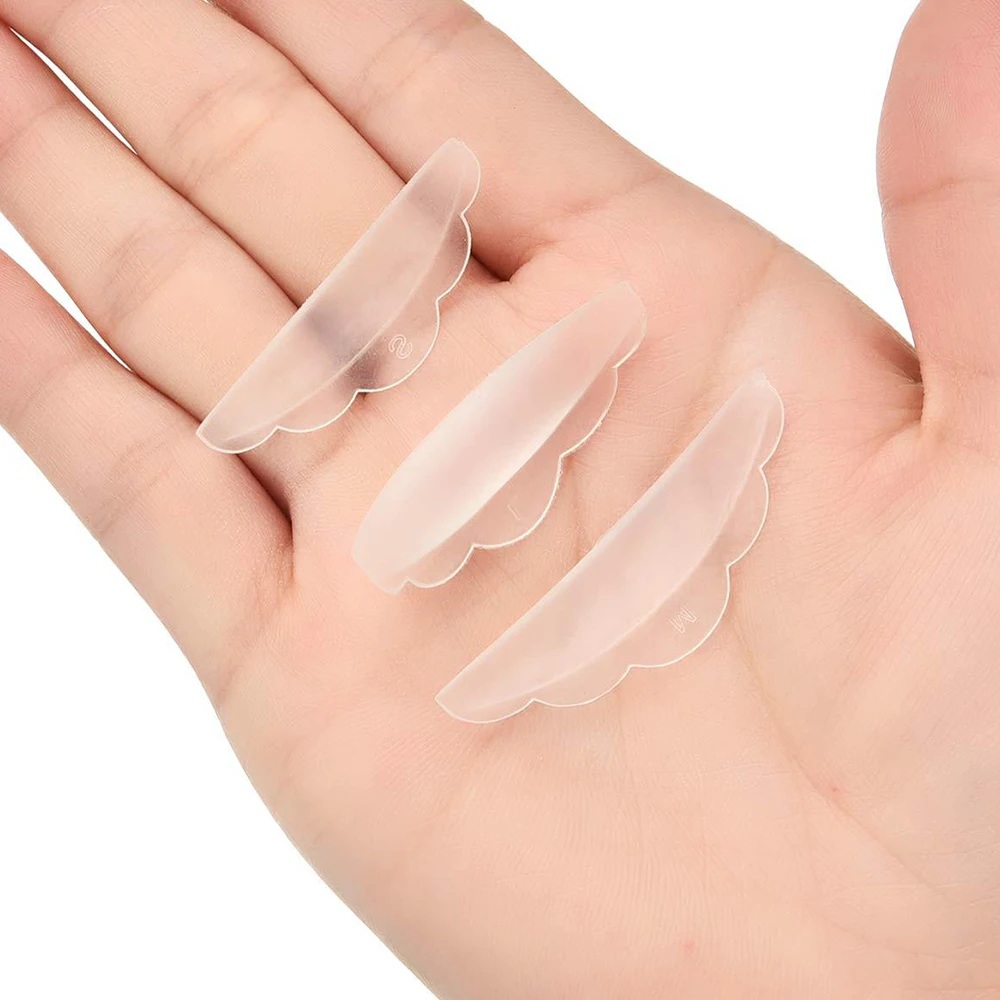 Venta al por mayor, 10/30 pares de almohadillas de silicona para pestañas, Kit de levantamiento de pestañas, varillas para permanente de pestañas reutilizables, accesorios para rizador, herramientas de maquillaje