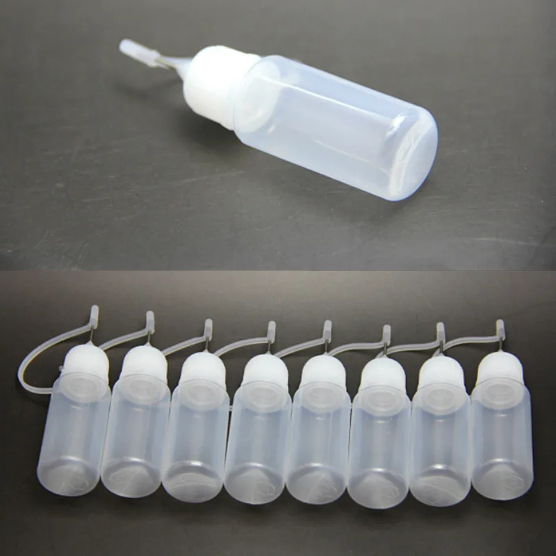 10Pcs/Lot Soft Plastic Empty Refillable Bottles 5/10/20/50ml Squeezable Dropper Bottles Portable Reusable Makeup Skin Care Tools