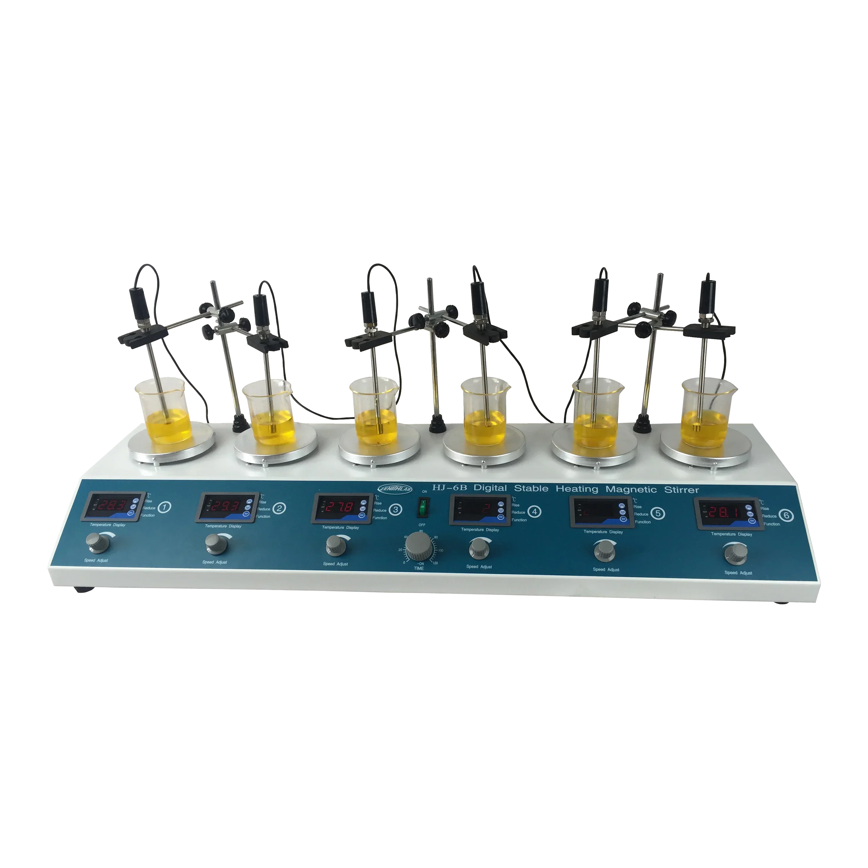 Hot Selling 100ml To 1000ml Laboratory Use Science Research Stainless Steel Work Plate  Stable Temperature Magnetic Stirrer