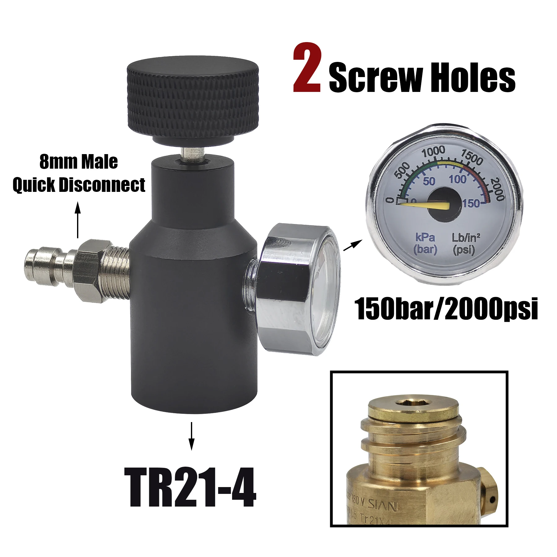 Variant: 2 holes 2K Male