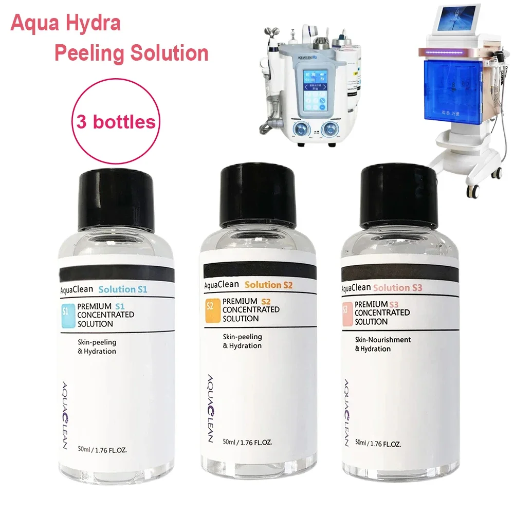 

Concentrated Aqua Hydra Peel Solution Facial Special Liquid Serum for Skin Deep Clean Beauty Meachine Water Household Salon SPA