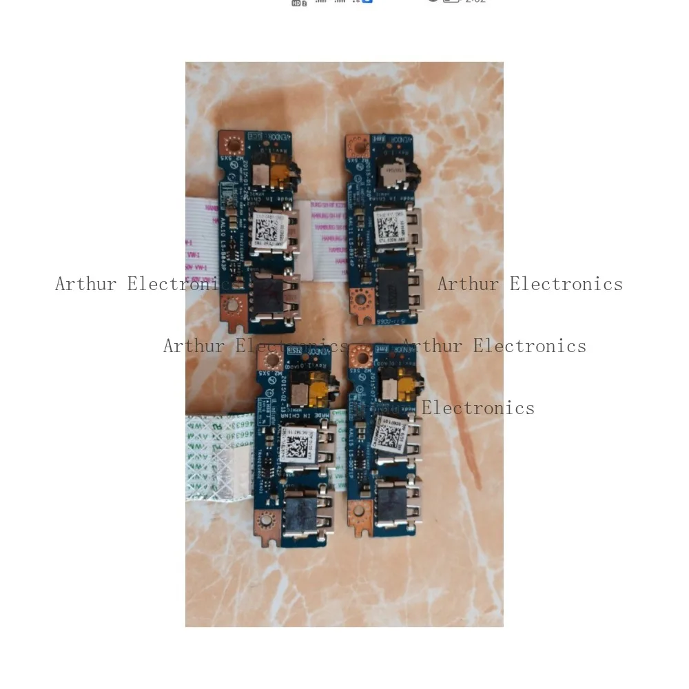 ​ ​ Placa de áudio USB 3558 3559 5558 3442 3542 para laptop Dell Inspiron, placa filha de substituição ​ ​