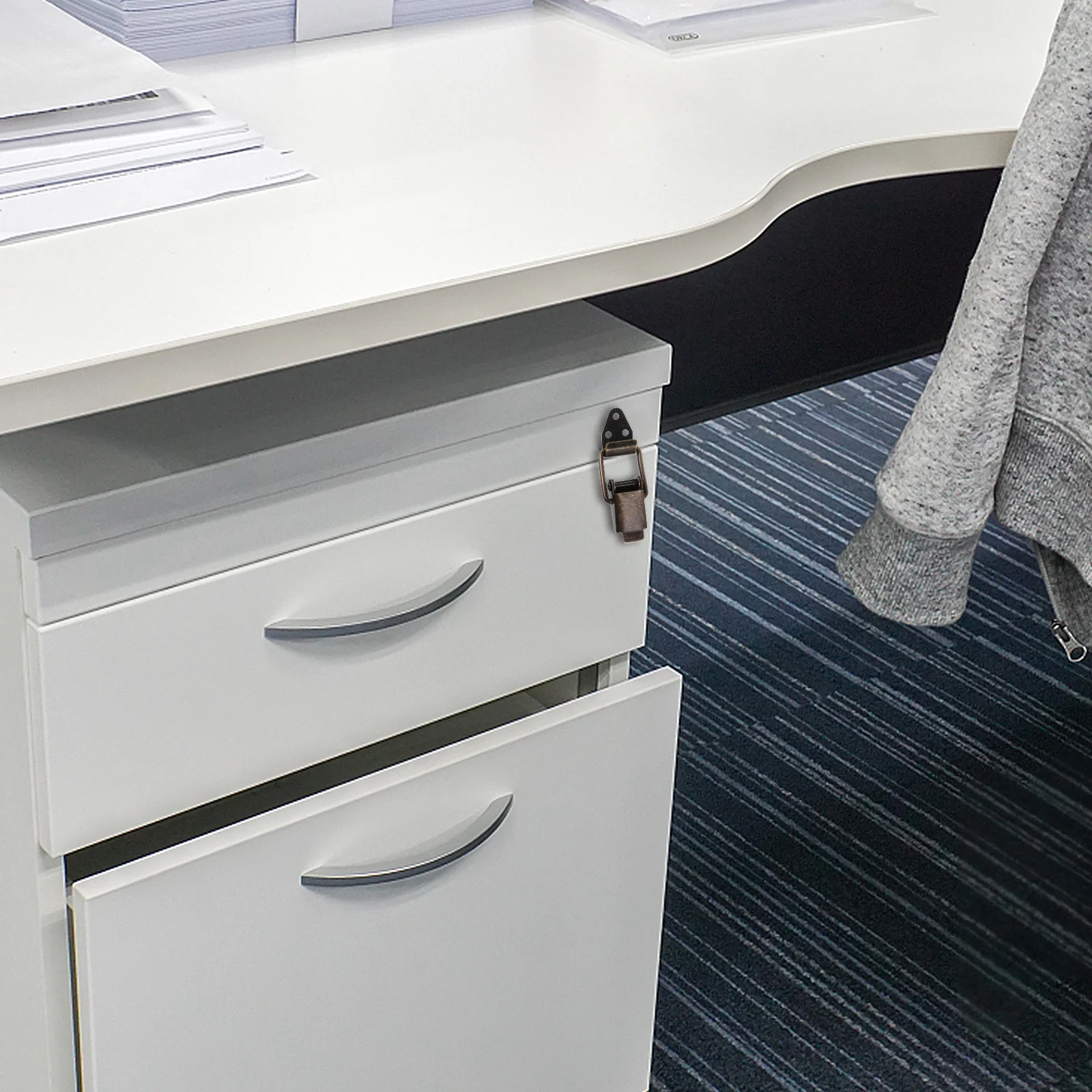 

12Pcs Toggle Latch Spring Loaded Iron Hasp Catch for Wooden Box Storage Chest Retro Green Bronze Finish