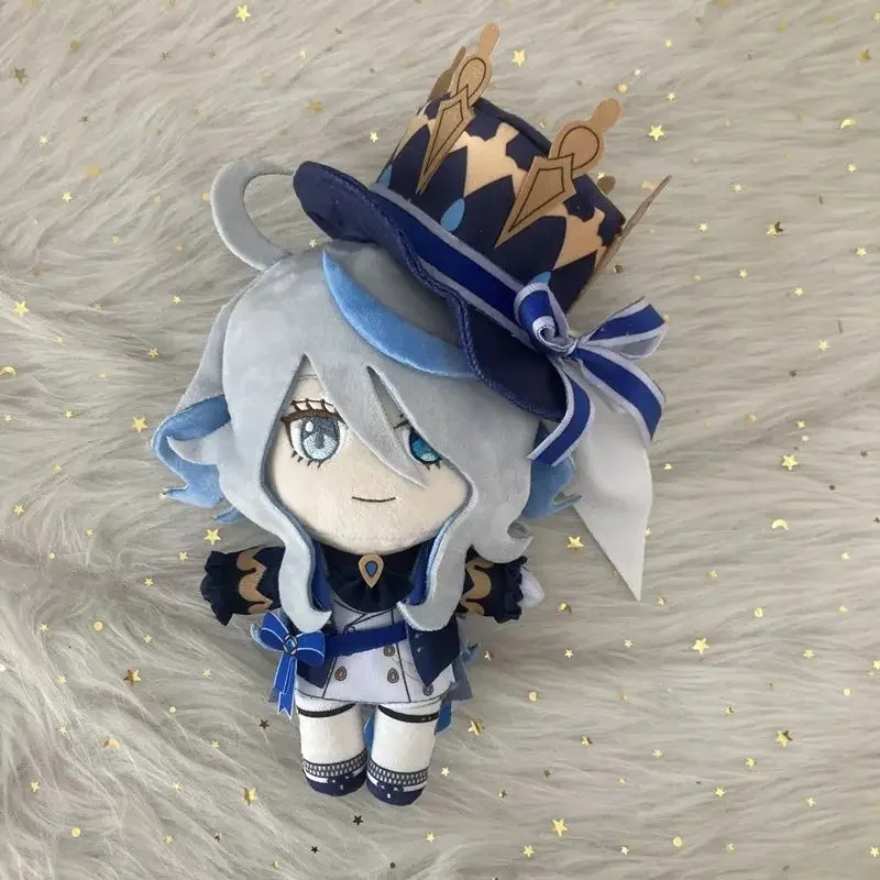 Creative Genshin Impact Furina Plush Doll Cute Anime Stuffed Figure Unique Birthday Holiday Gift For Game Anime Lovers