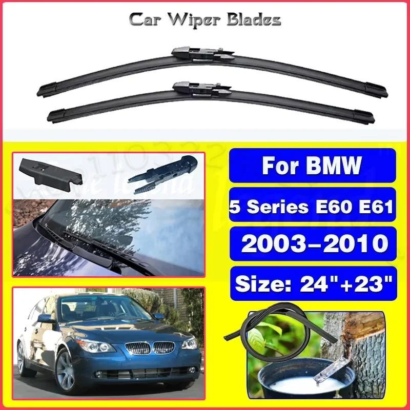 

For BMW 5 Series 520i 523i 525i 528i 530i E60 E61 2003-2010 2004 Windshield Windscreen Window 24"+23" Silent upgrade version