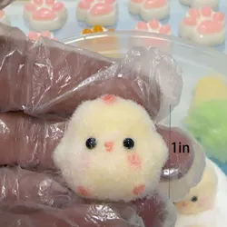 Cute Handmade Squishy Toys Silicone Mini Chick Sticky Healing And Relieving Stress Simulated Animals Chick Gift For Kids