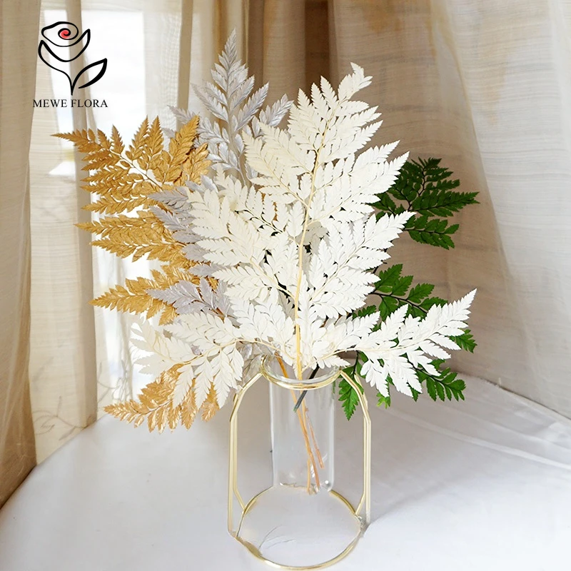 Dried Flowers Natural Goat Tooth Wedding Decorataion Fresh Preserved Flower Fiddlehead Ferns Leaves Plants Boho Home Table Decor - Image 2