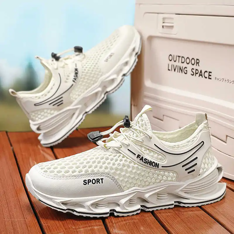 

Мужские белые кроссовки для бадминтона с резиновой подошвой, повседневные, в стиле каваи, для спорта и тенниса, трендовые товары для перепродажи