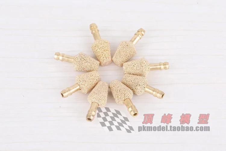 Nowy mosiężny młotek przeciwpiłowy V3 z filtrem oleju i zbiornikiem paliwa (dużo zalecane)