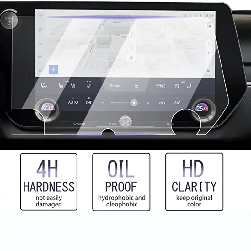 For 2023 Lexus RX350 350L RX450h Screen Protector 14 Inch Screen Protector Infotainment Display Tempered glass Navigation Screen