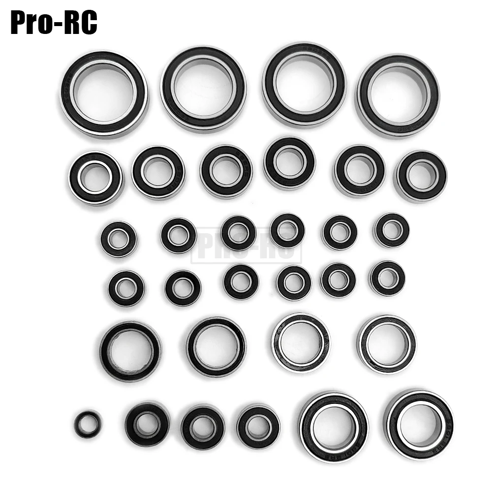 32Pcs Complete Bearings Kit For 1/10 Traxxas E-Revo ERevo 2.0 VXL Brushless 2018+ Version Rc Car Part