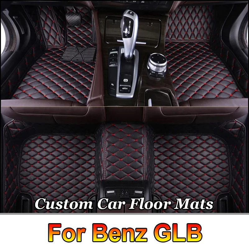 

WYM Custom 3D автомобильные коврики с полным покрытием для Mercedes Benz GLB 5-местный 2020-2024 года Детали интерьера Аксессуары Ковер