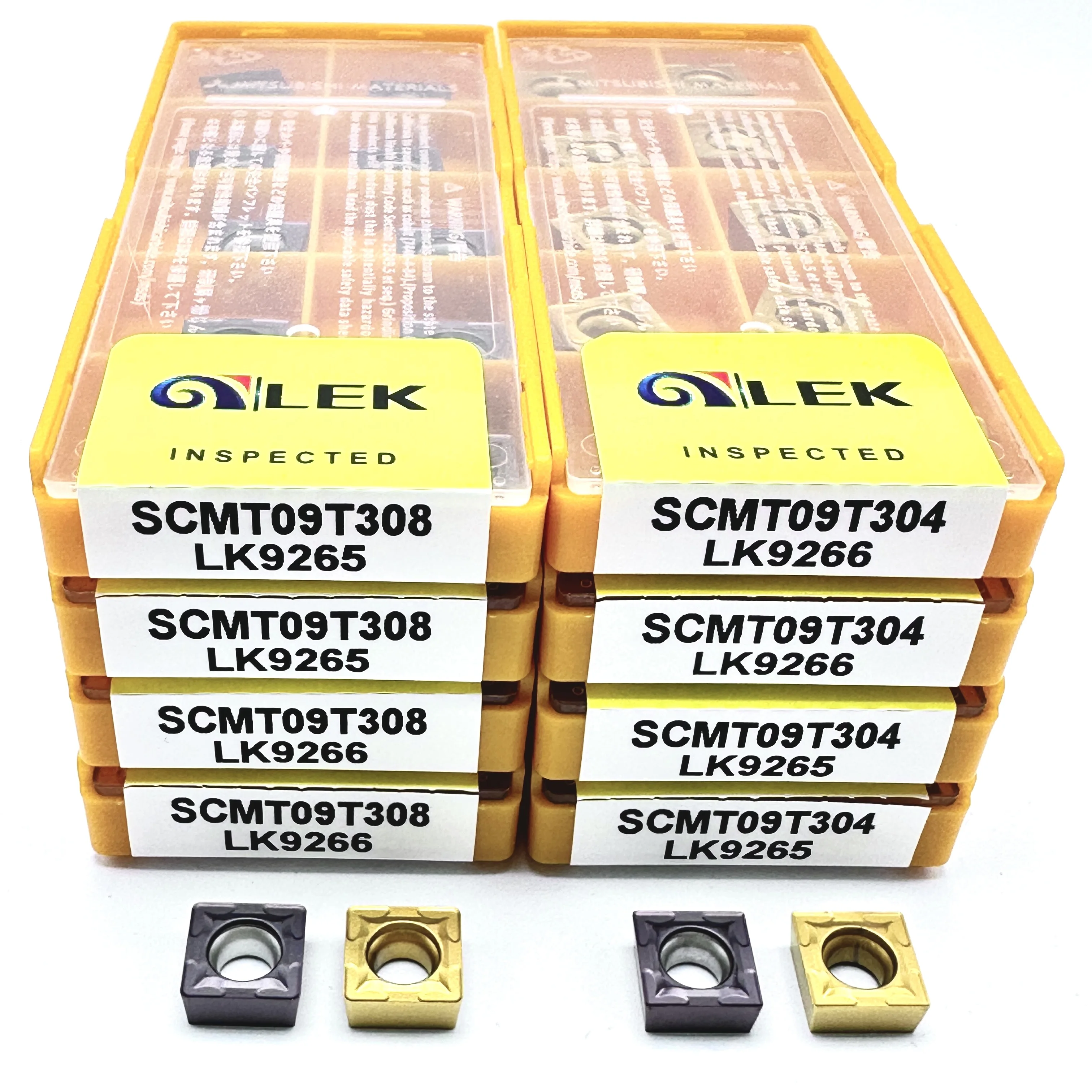 

SCMT09T304 SCMT09T308 LK9265 Твердосплавная вставка Внутренний токарный инструмент Токарный станок с ЧПУ Инструмент Высококачественная токарная вставка Обработка стали