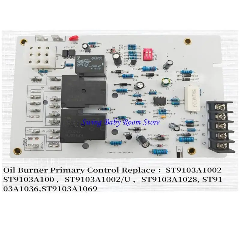 K1AD مروحة إلكترونية مروحة مروحة التحكم في الفرن لوحة فرن الفرن لوحة الدوائر لفرن الزيت تعزيز كفاءة التدفئة